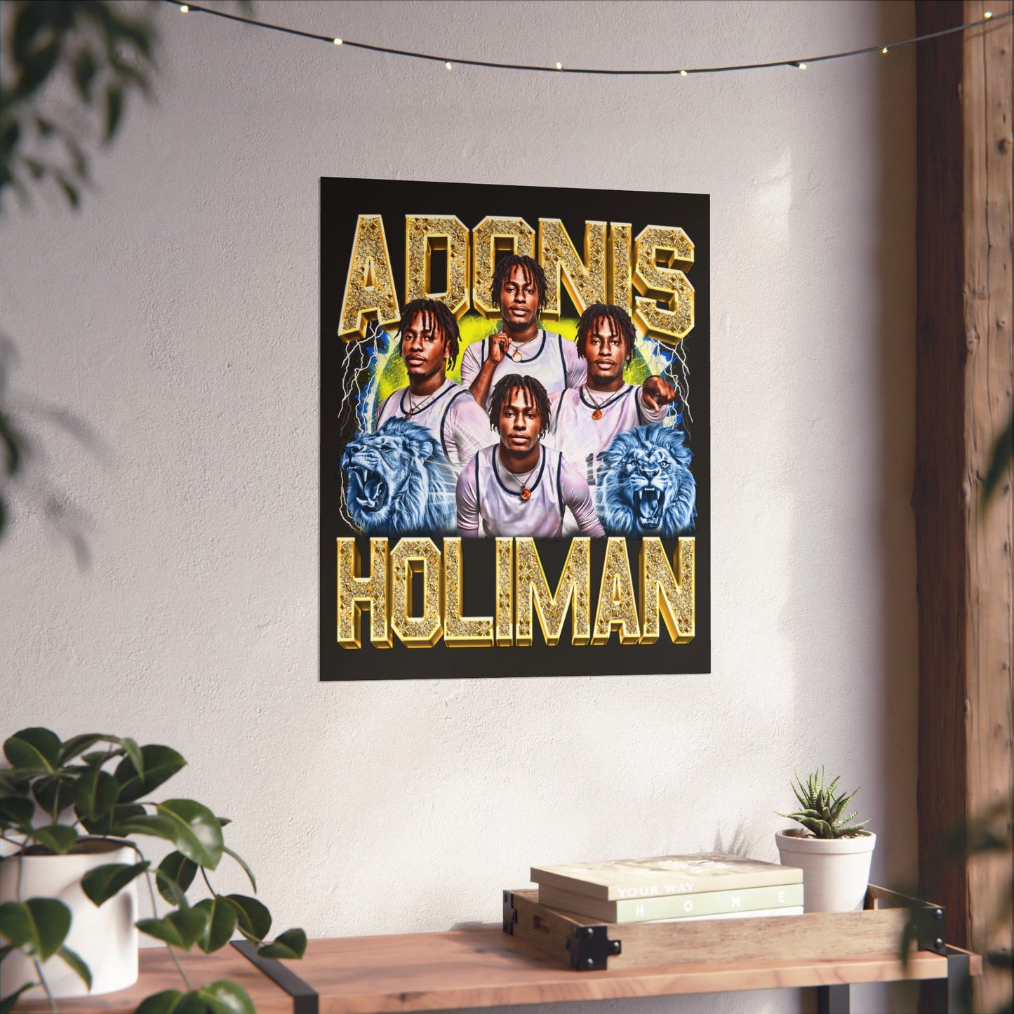 Adonis Holiman Poster