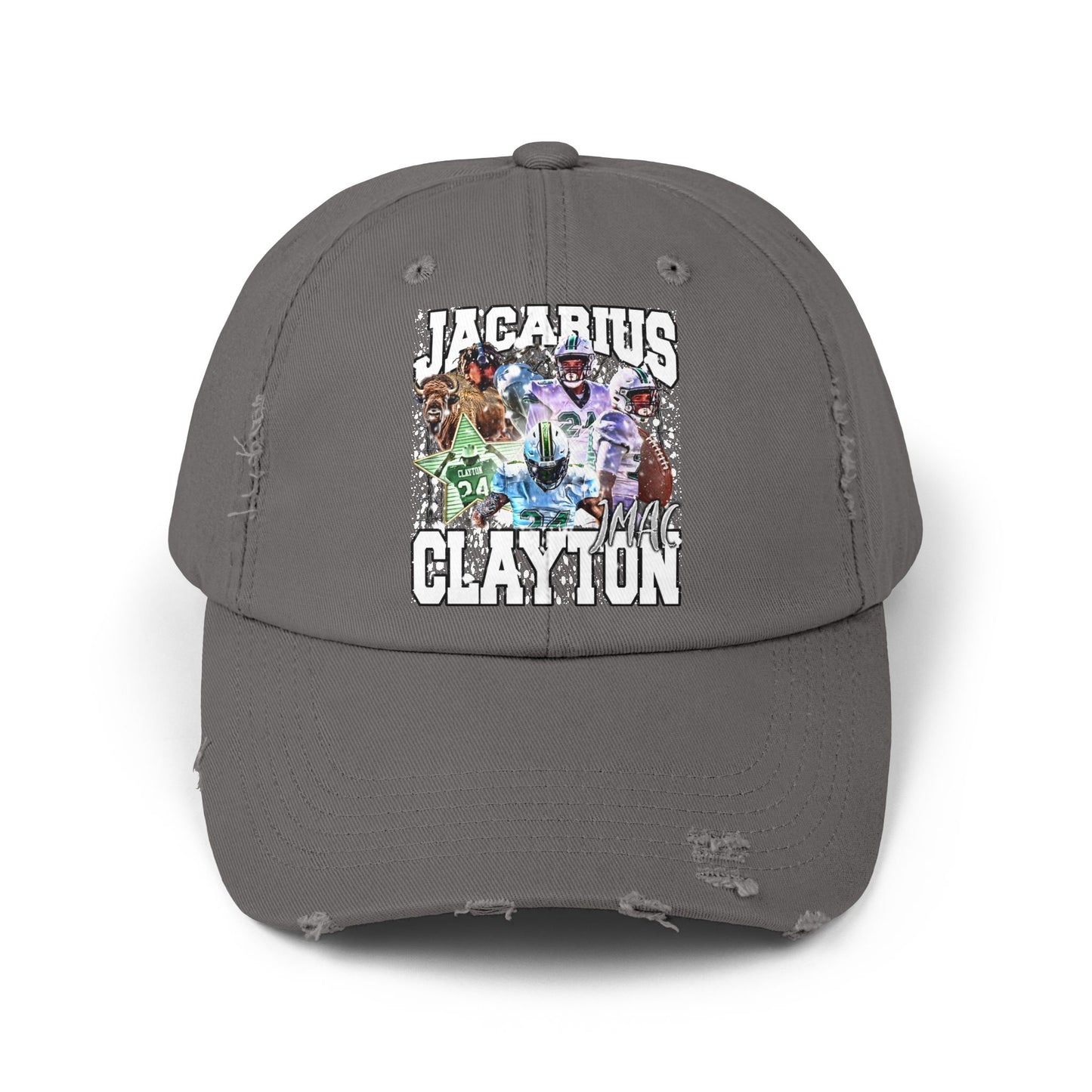 Jacarius Clayton Distressed Hat