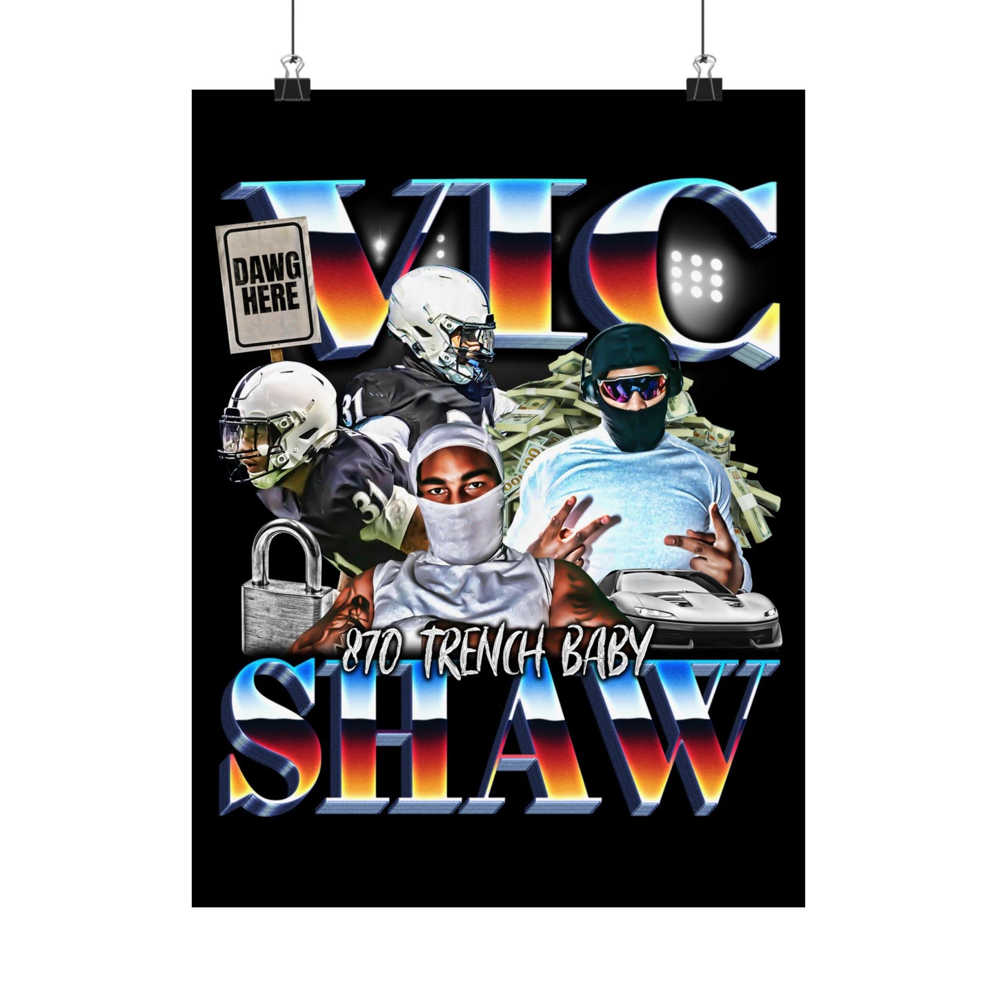 Vic Shaw Poster
