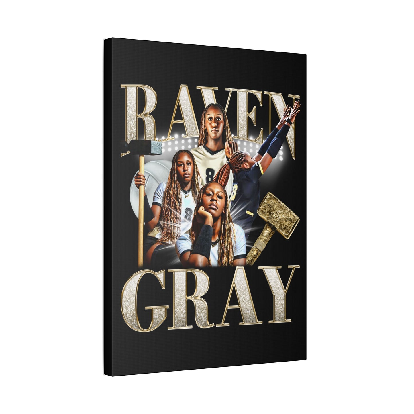 Raven Gray Canvas
