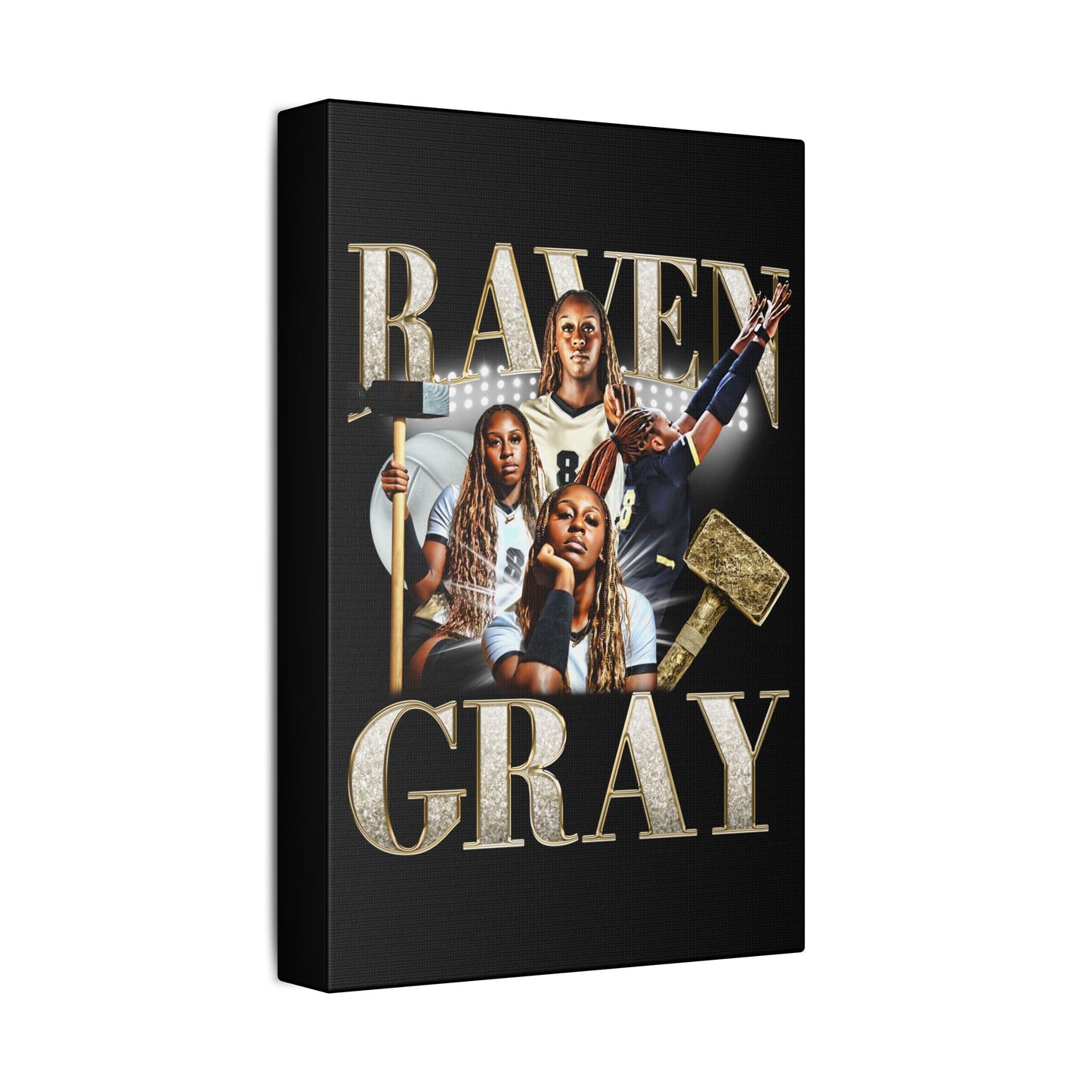 Raven Gray Canvas
