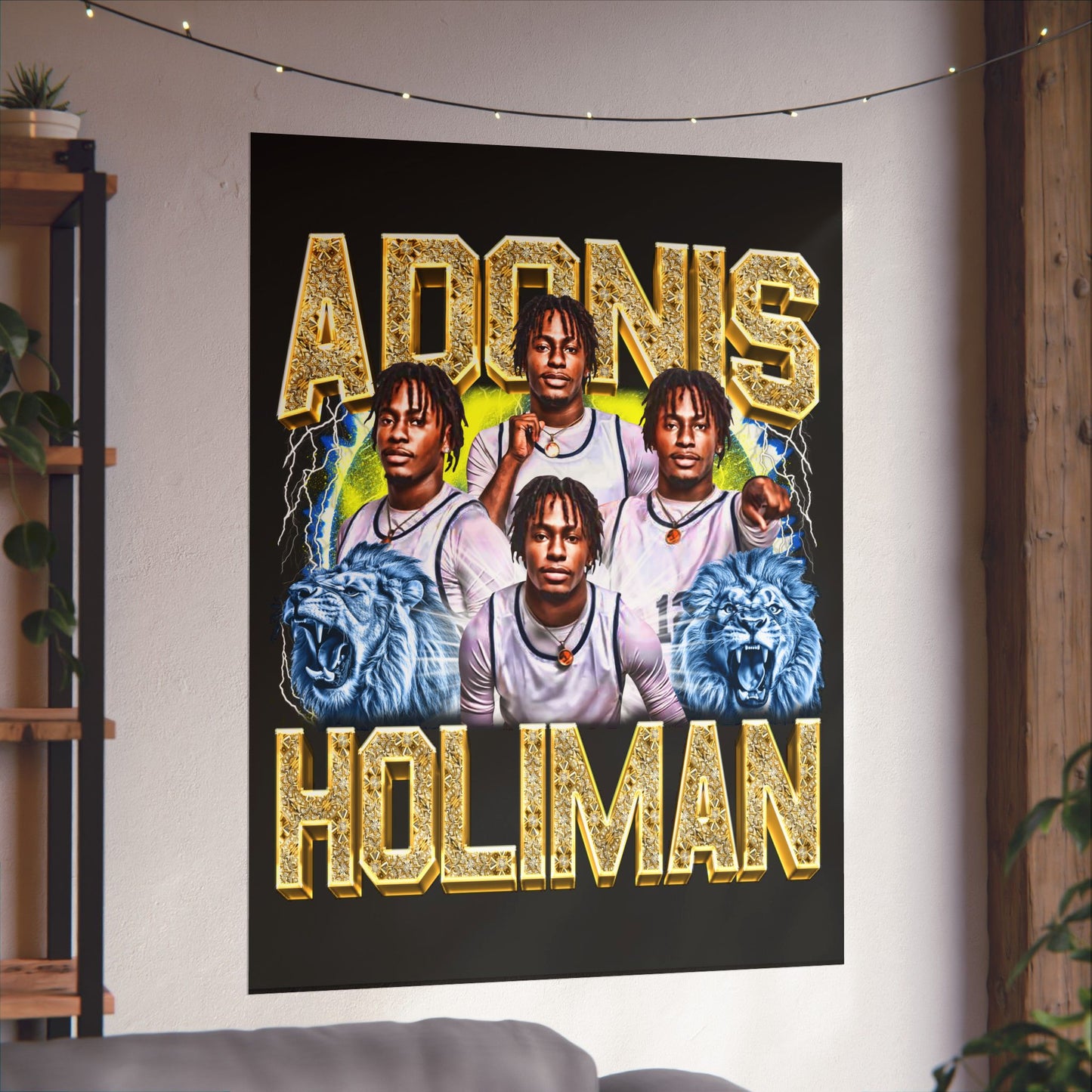 Adonis Holiman Poster