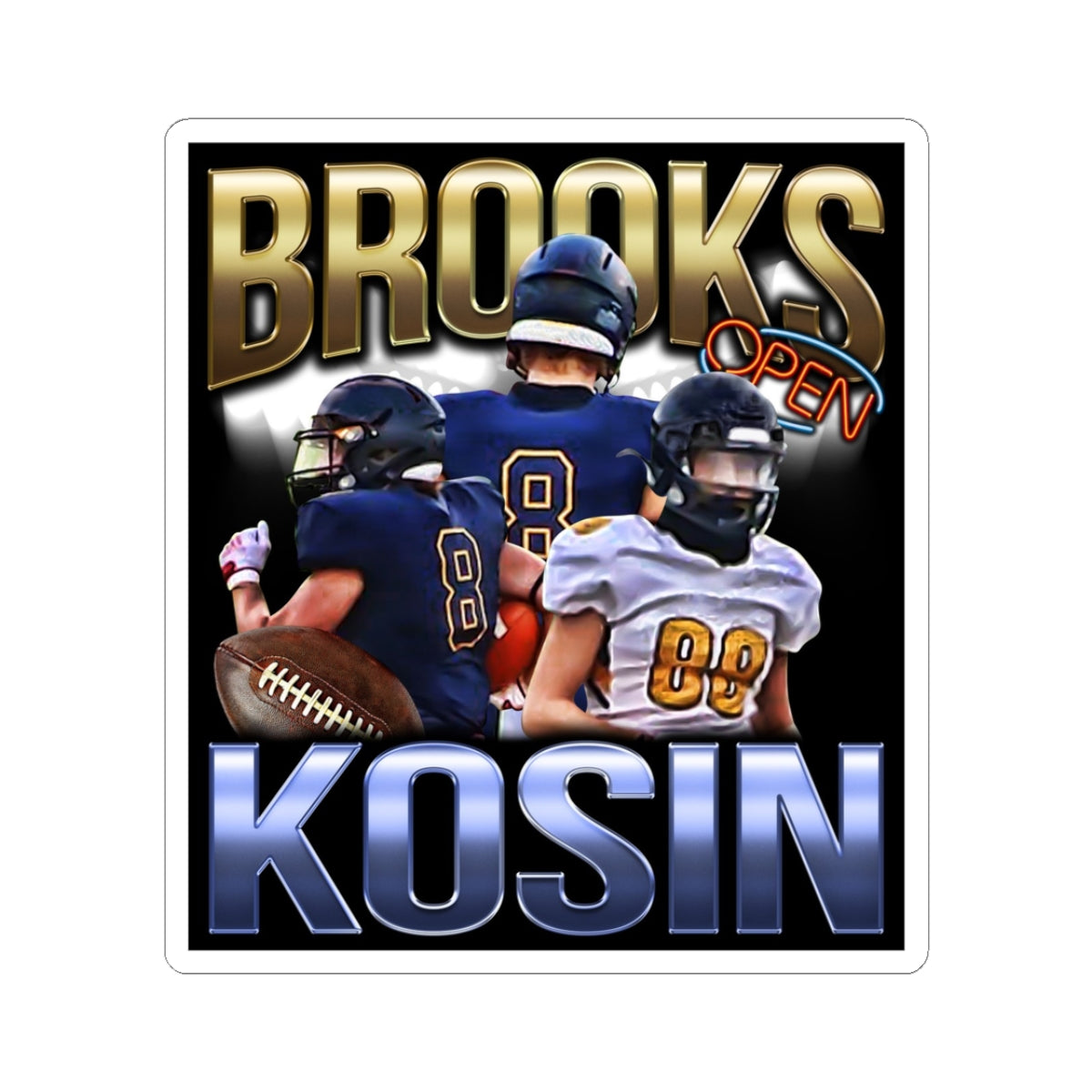 Brooks Kosin Sticker
