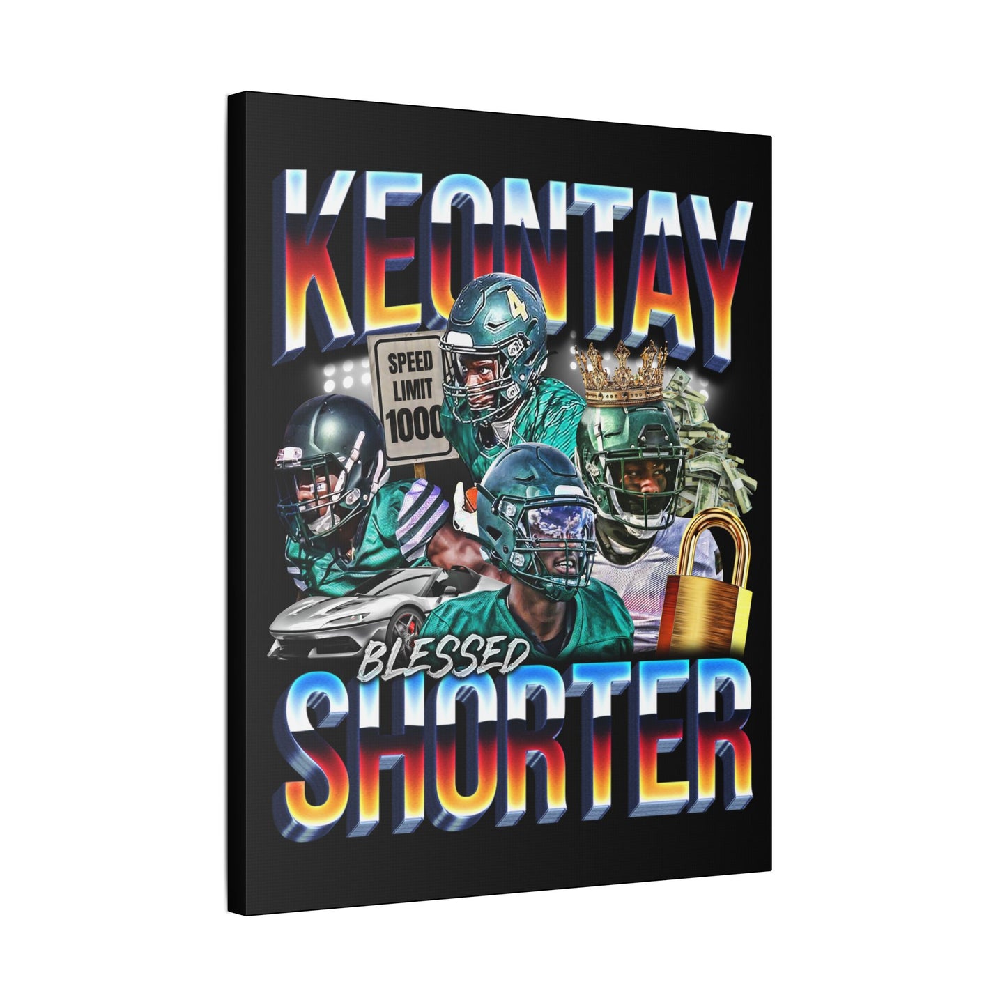 Keontay Shorter Canvas