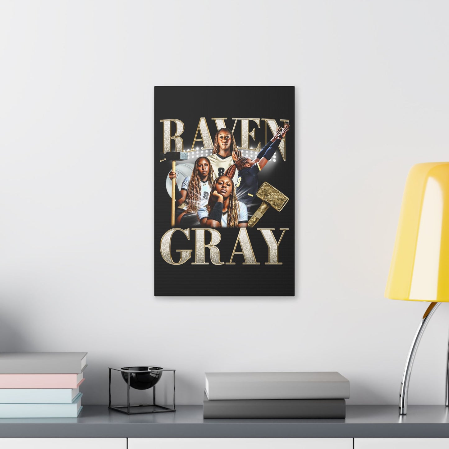 Raven Gray Canvas