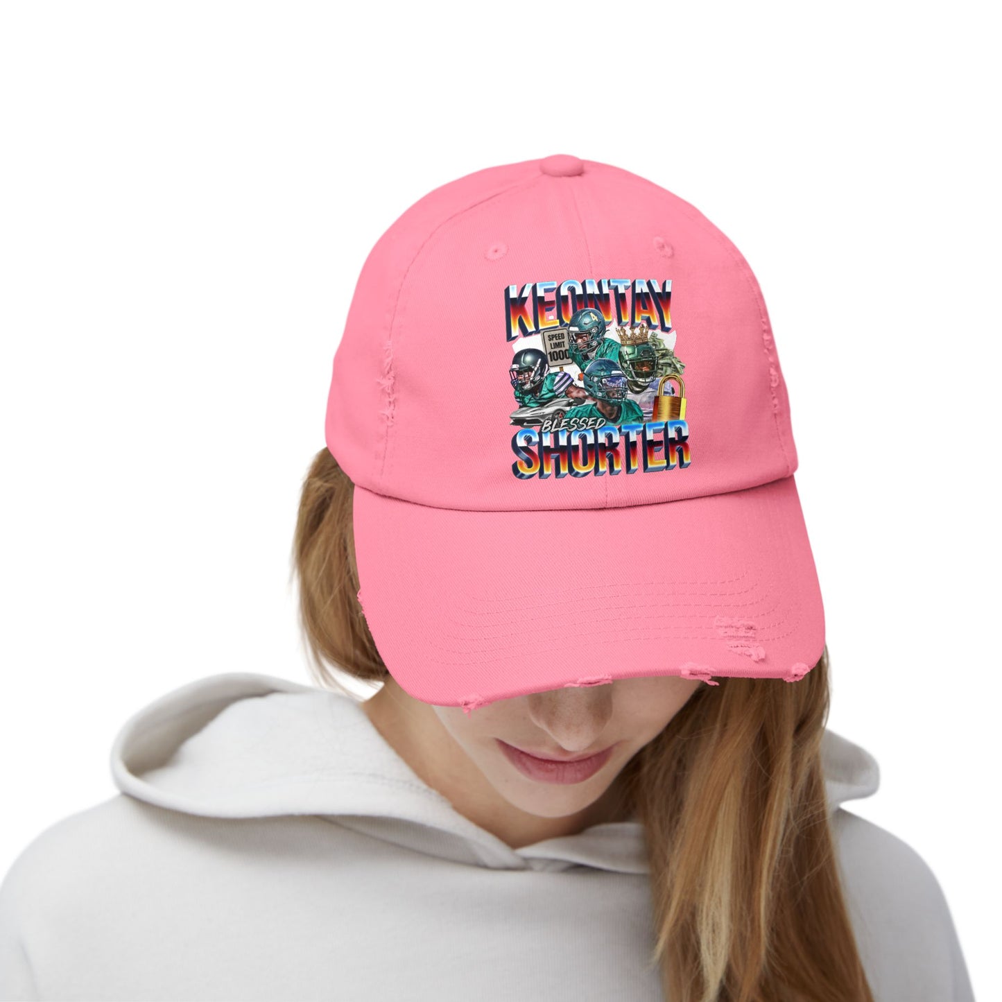 Keontay Shorter Distressed Hat