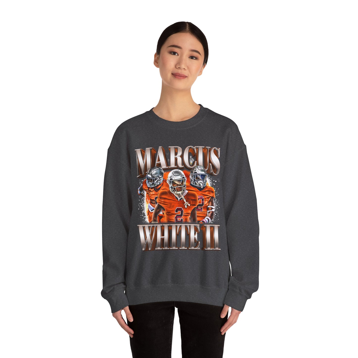 Marcus White II Crewneck Sweatshirt