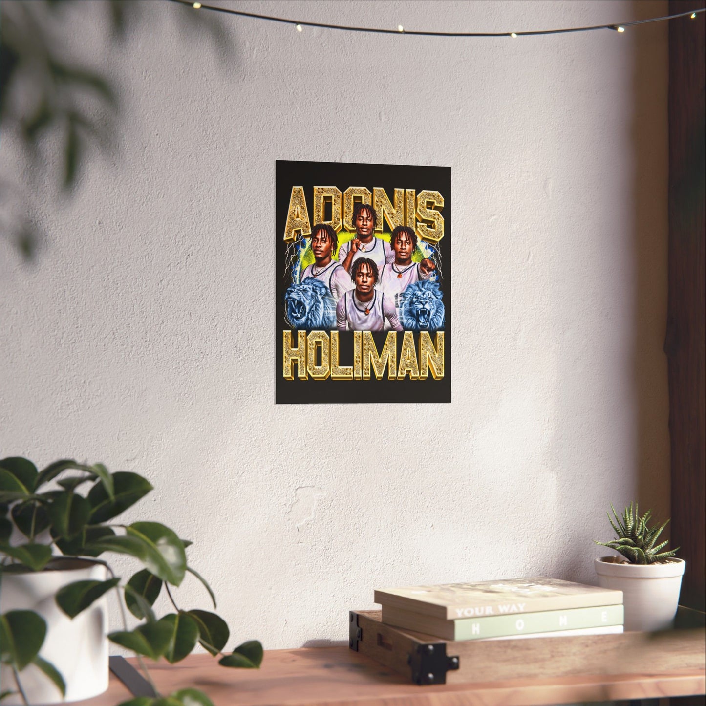 Adonis Holiman Poster