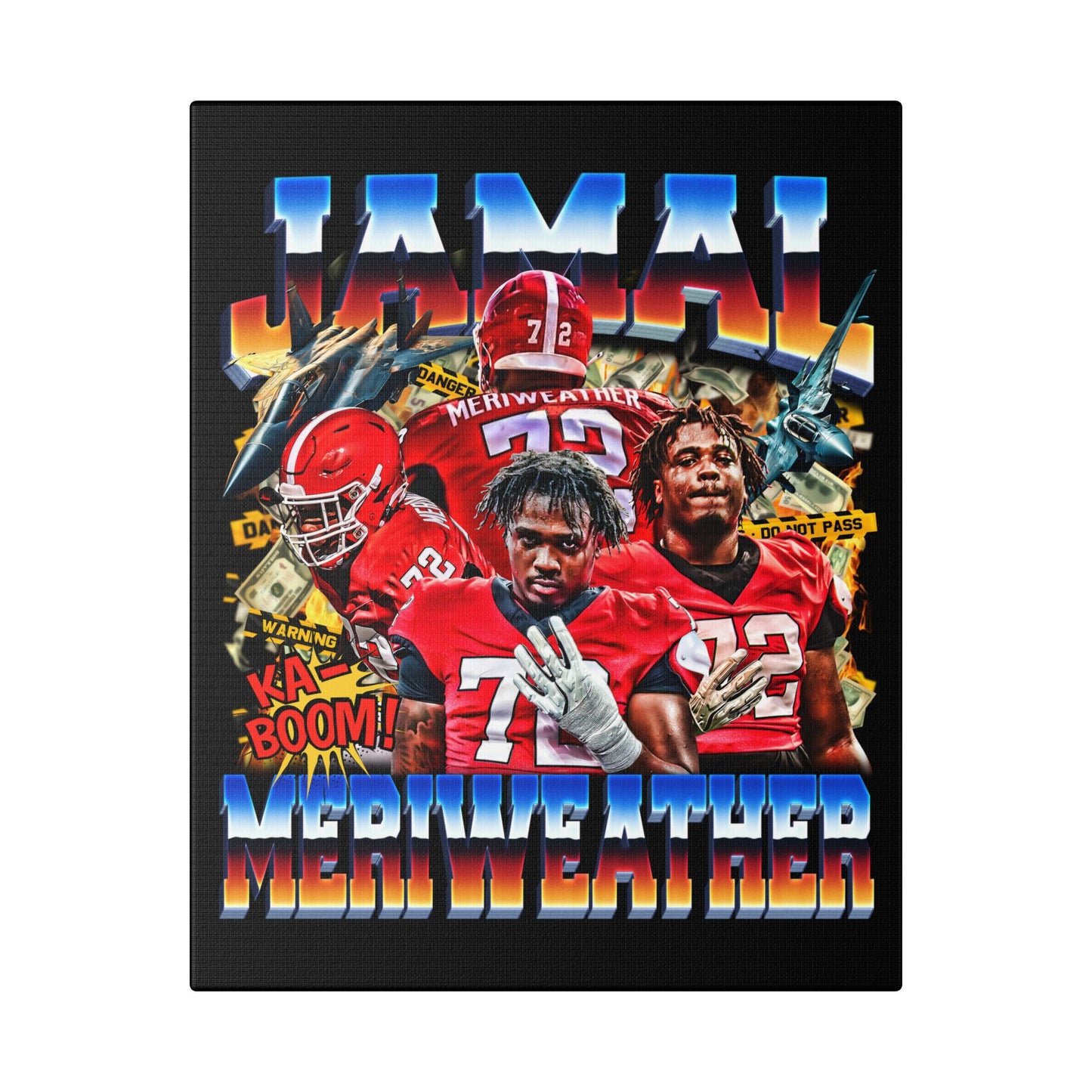 Jamal Meriweather Canvas