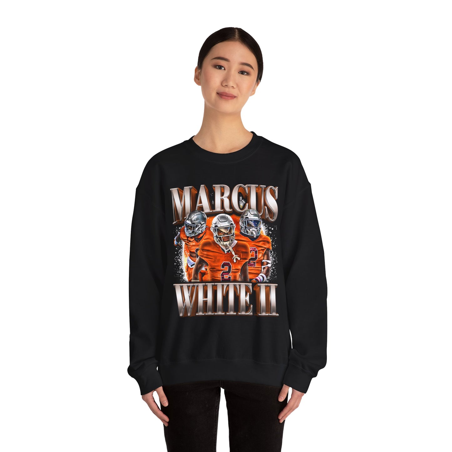 Marcus White II Crewneck Sweatshirt