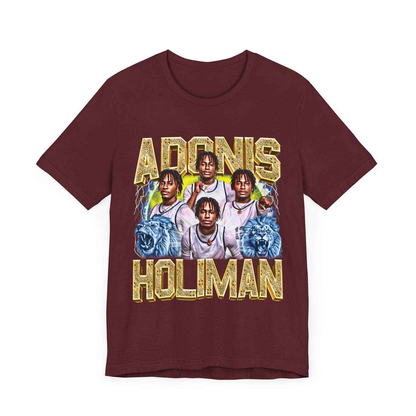 Adonis Holiman Short Sleeve T-Shirt