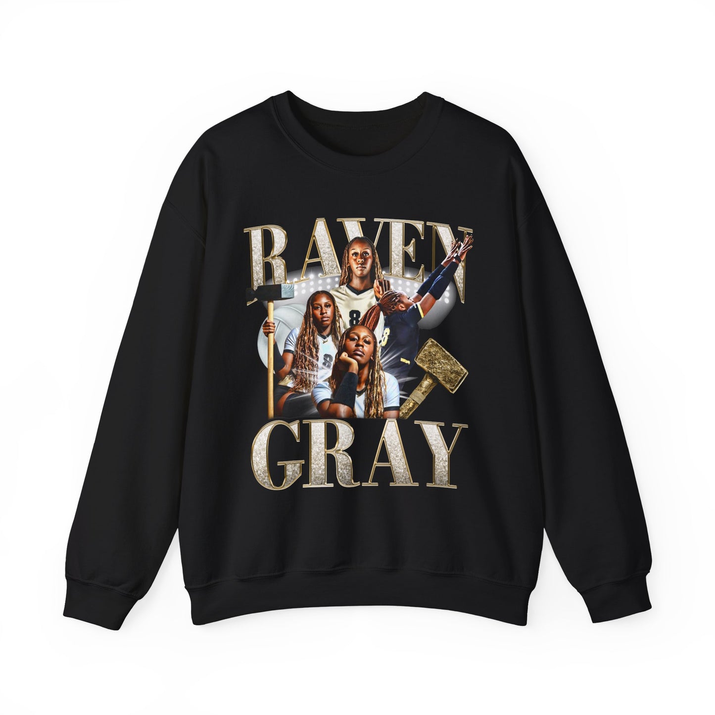 Raven Gray Crewneck Sweatshirt