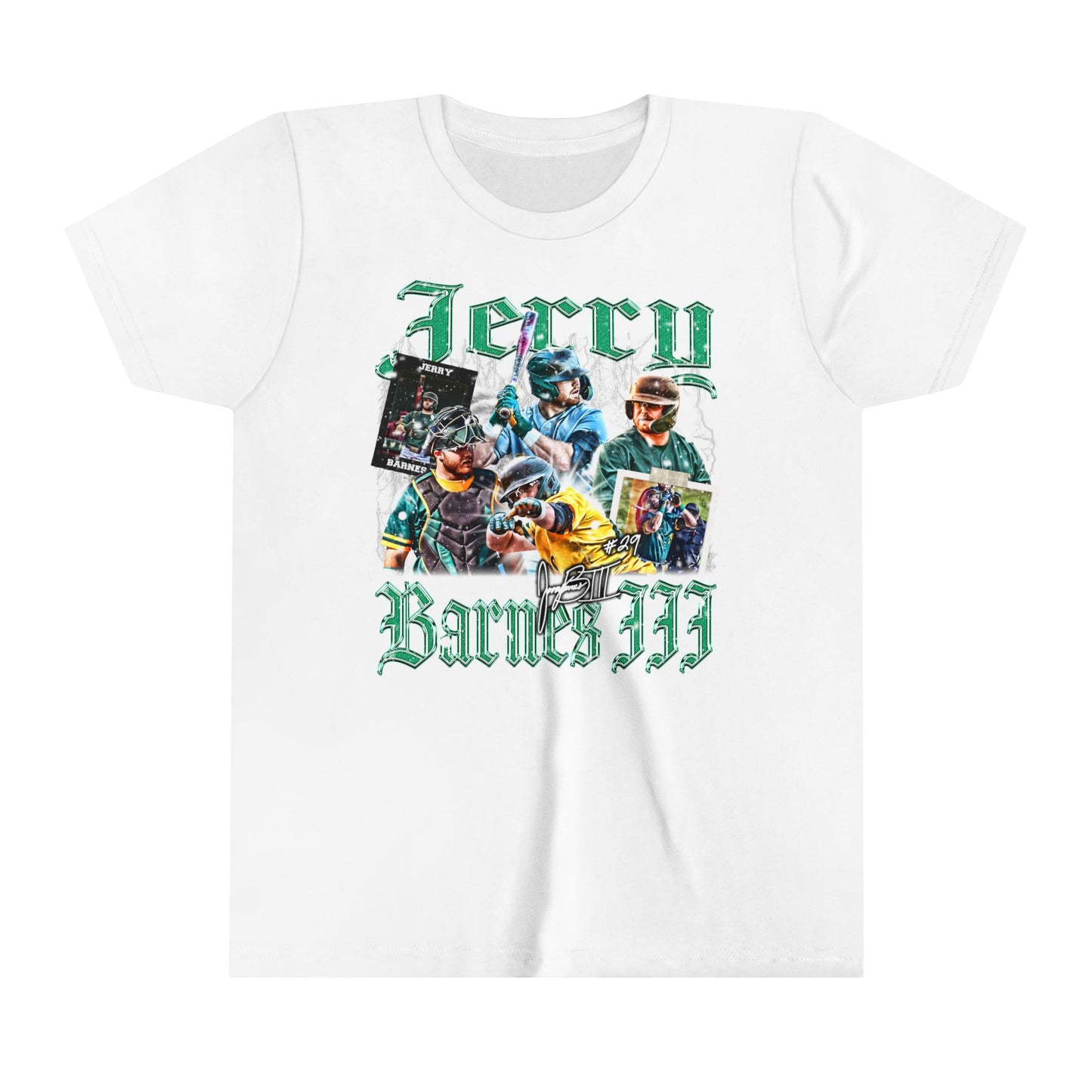 Jerry Barnes III Youth Short Sleeve T-Shirt