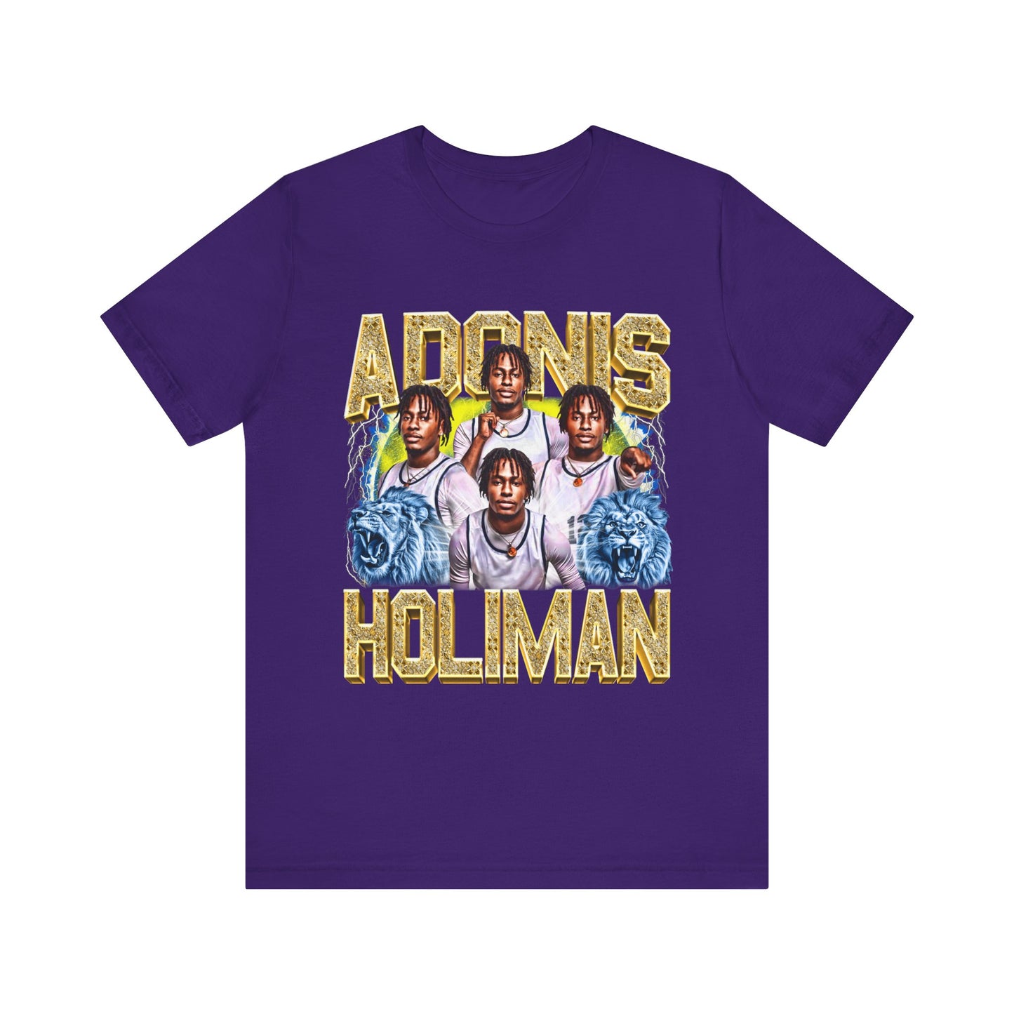Adonis Holiman Short Sleeve T-Shirt