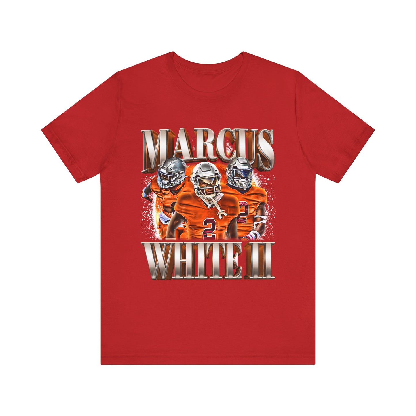 Marcus White II Short Sleeve T-Shirt