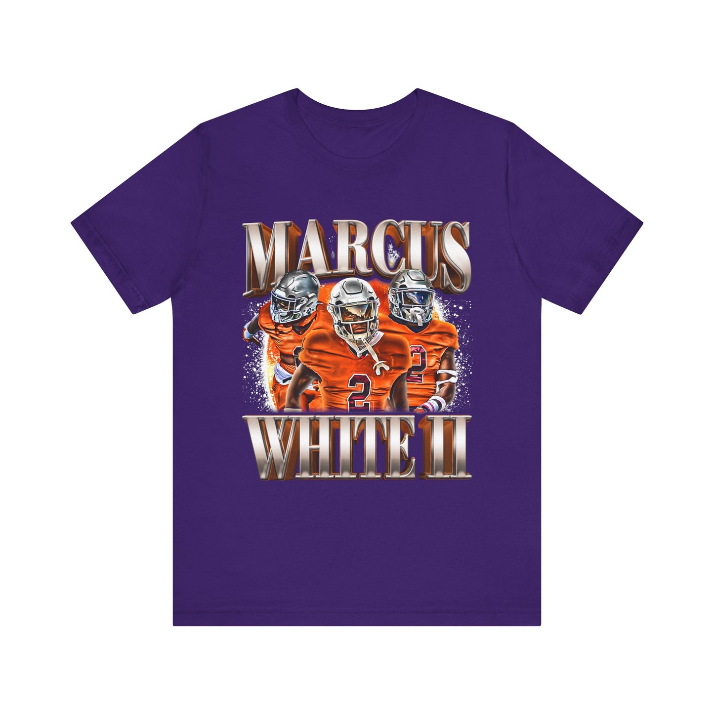 Marcus White II Short Sleeve T-Shirt