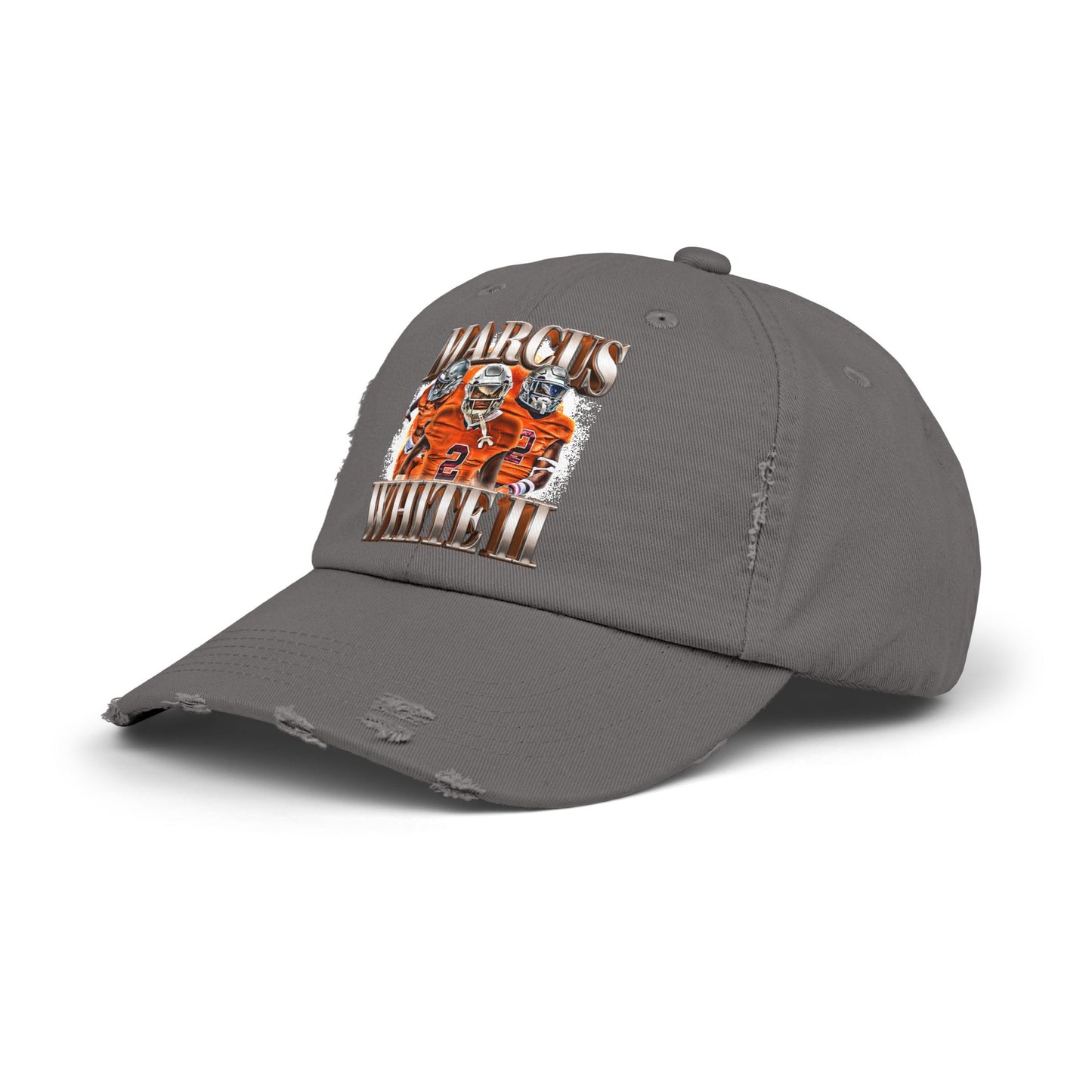 Marcus White II Distressed Hat