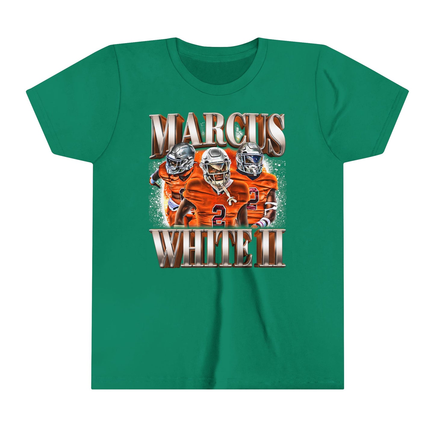 Marcus White II Youth Short Sleeve T-Shirt