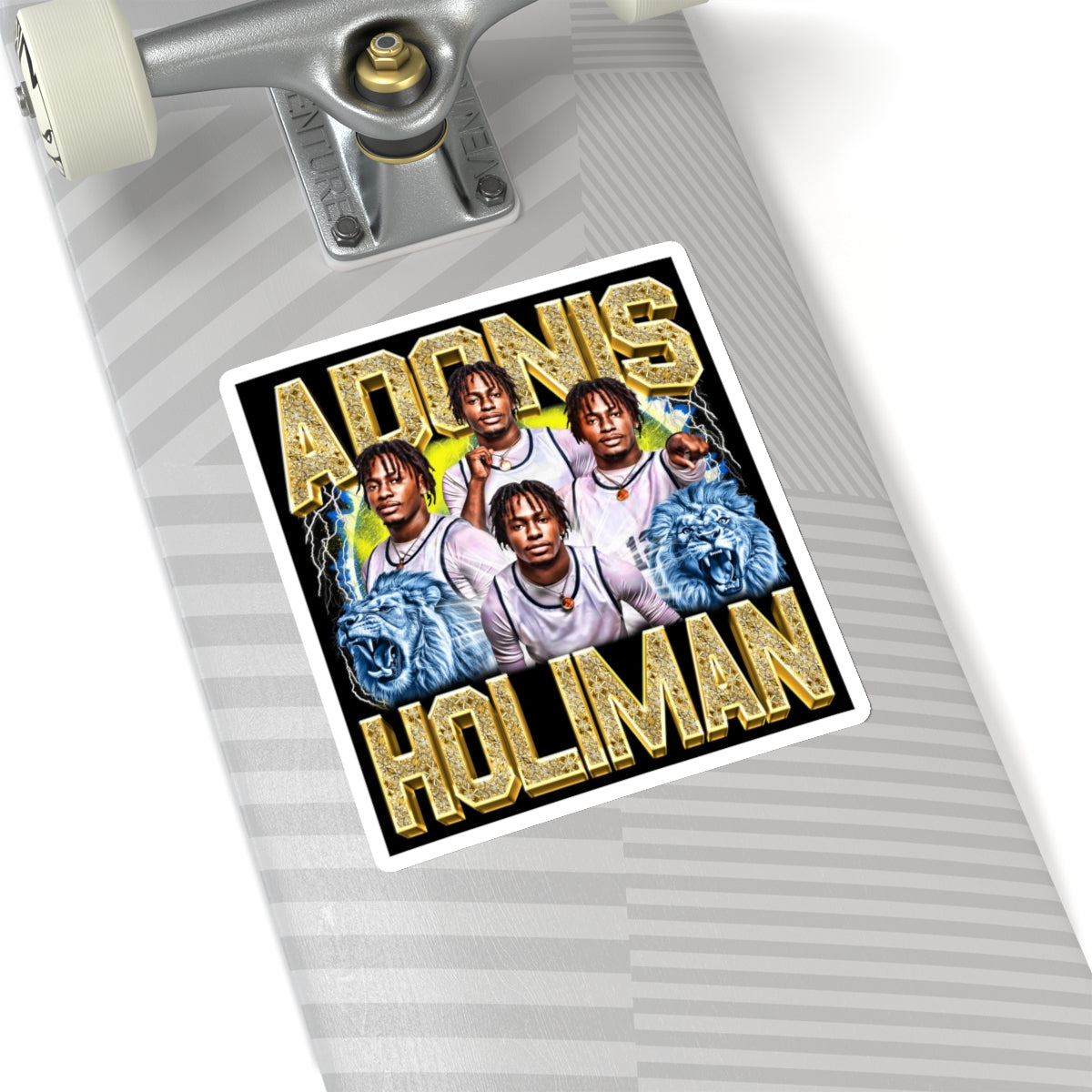 Adonis Holiman Sticker