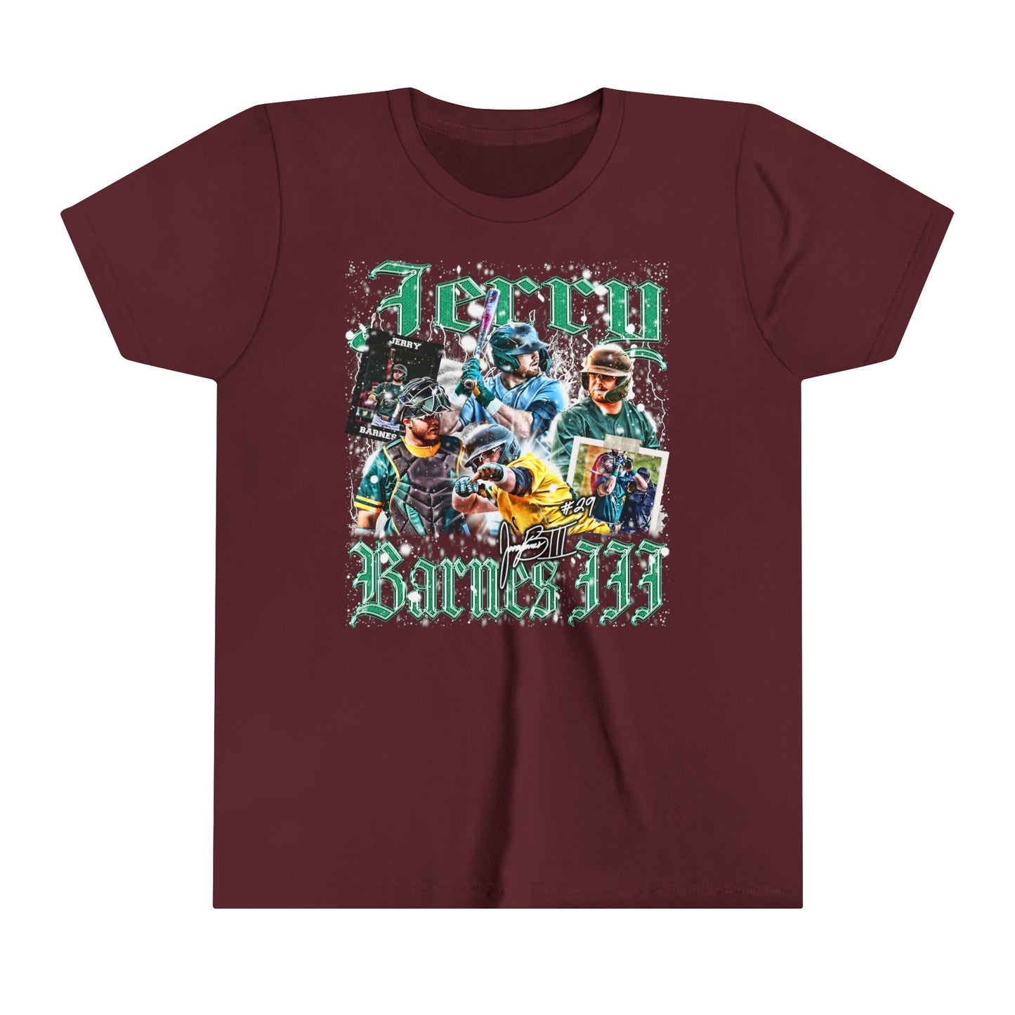 Jerry Barnes III Youth Short Sleeve T-Shirt