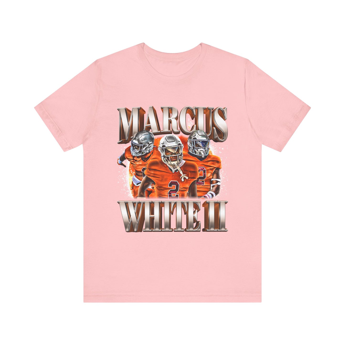Marcus White II Short Sleeve T-Shirt