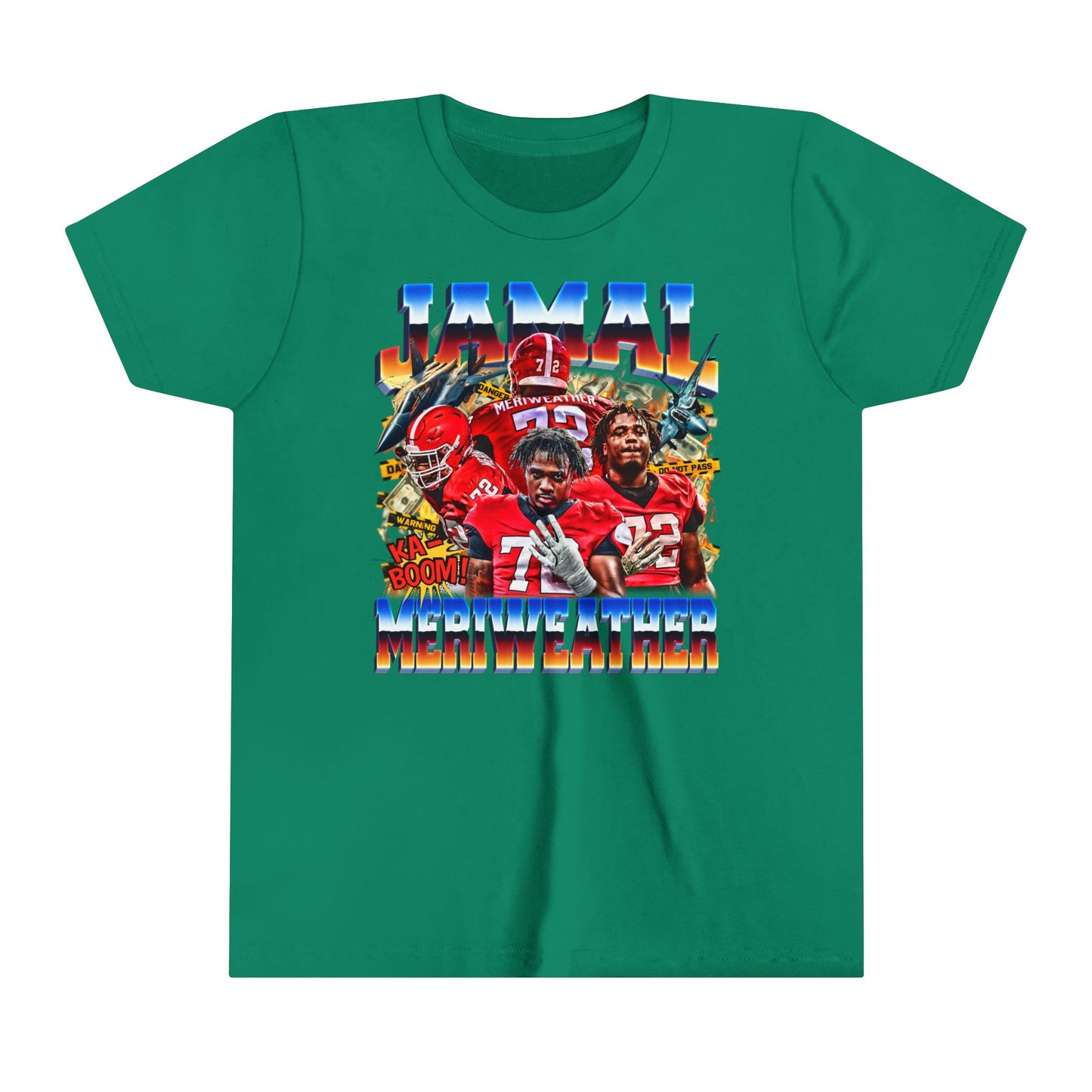 Jamal Meriweather Youth Short Sleeve T-Shirt