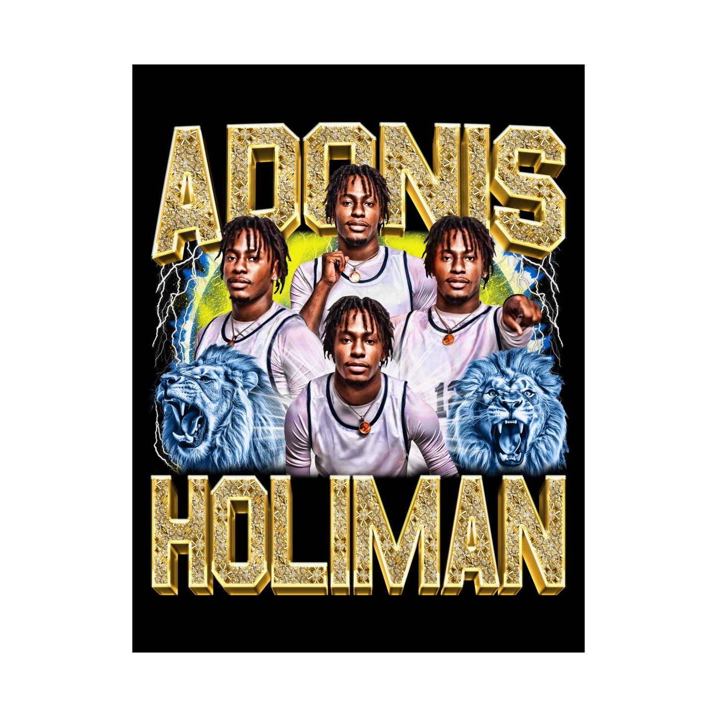 Adonis Holiman Poster