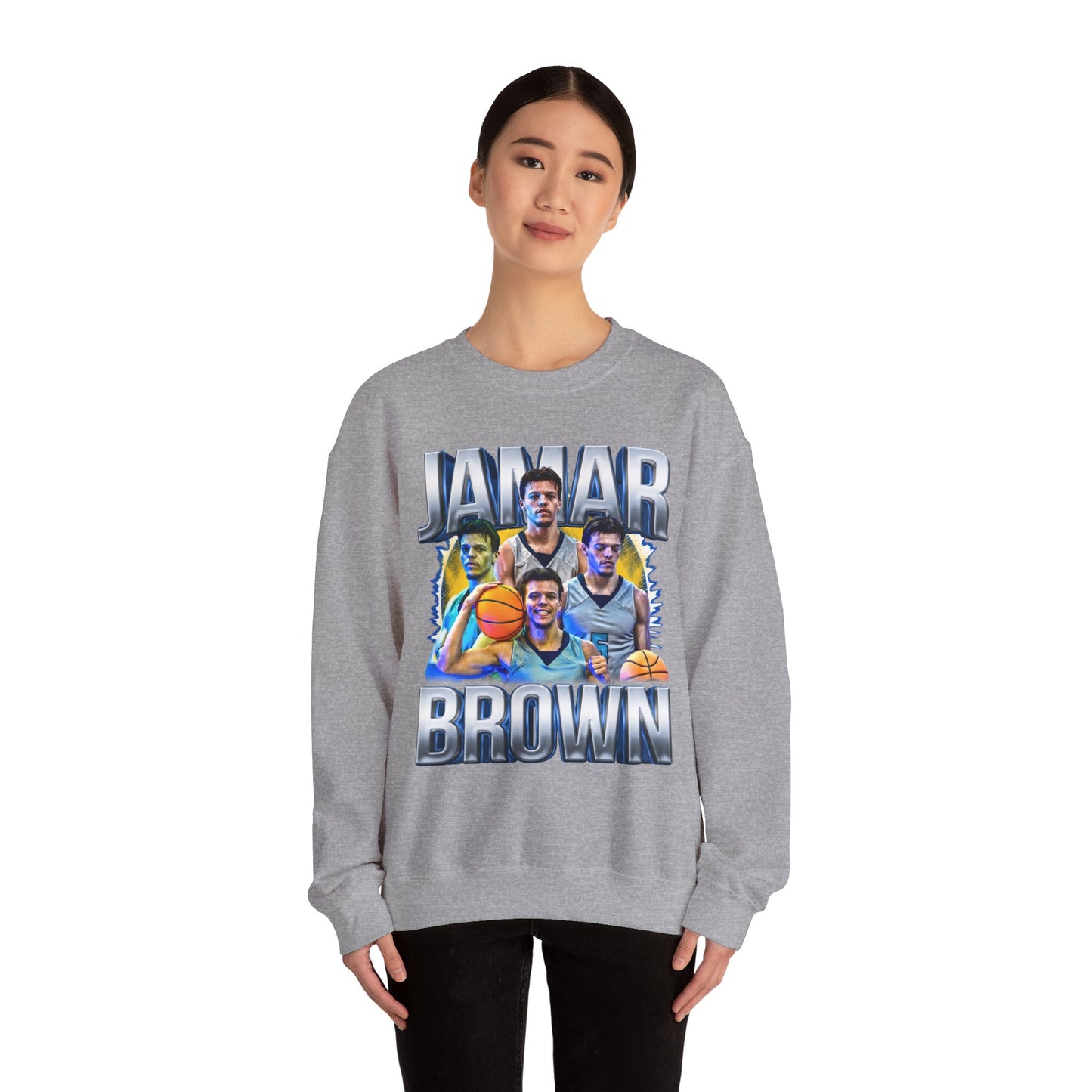 Jamar Brown Crewneck Sweatshirt