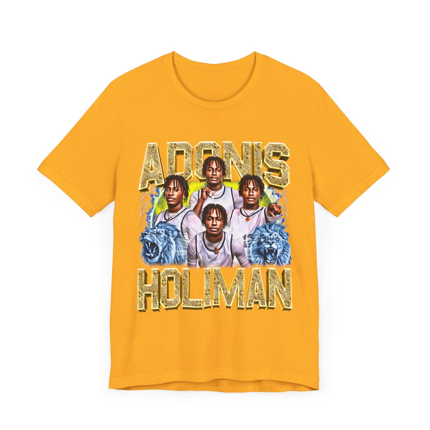 Adonis Holiman Short Sleeve T-Shirt