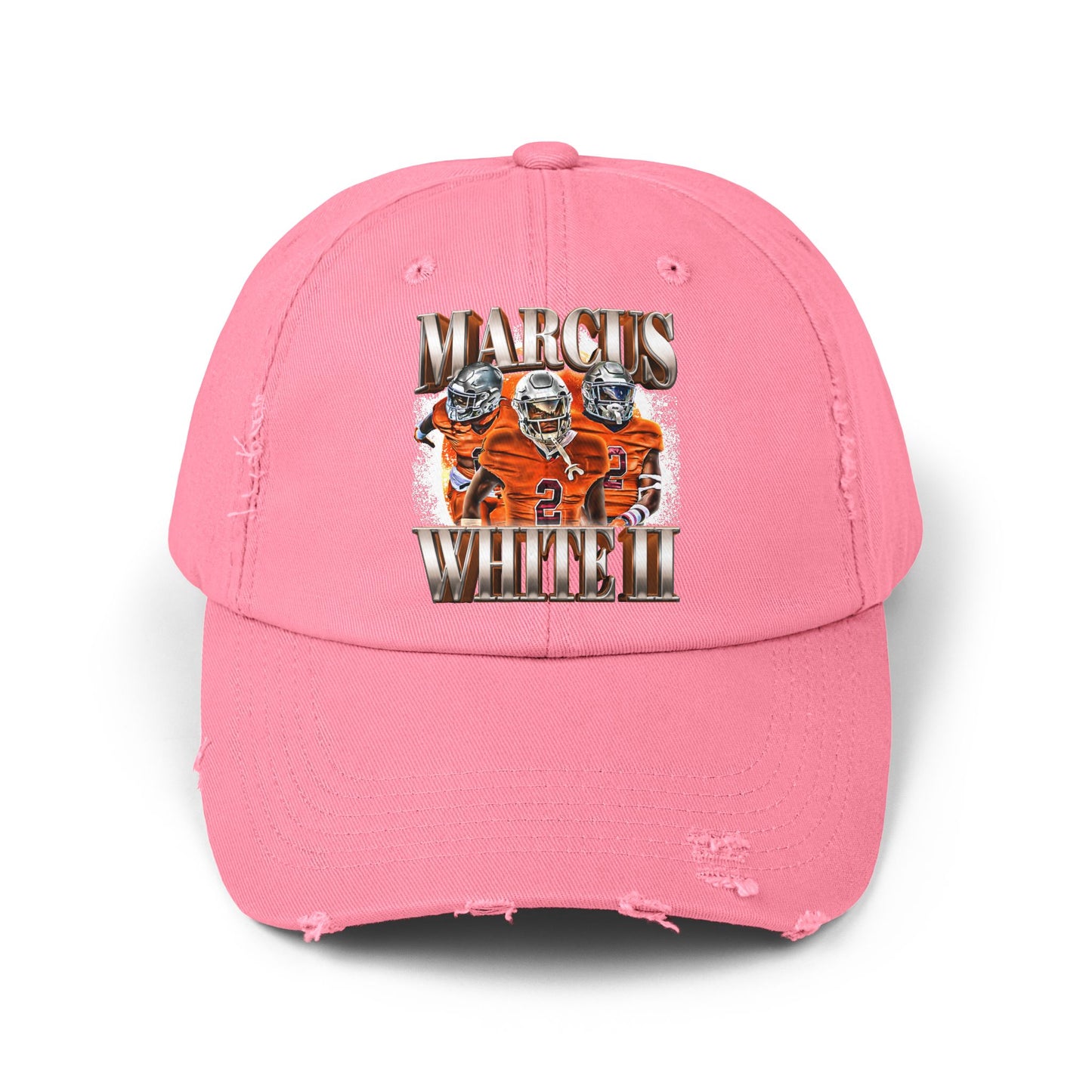 Marcus White II Distressed Hat