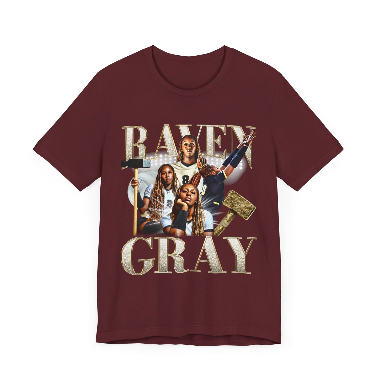 Raven Gray Short Sleeve T-Shirt