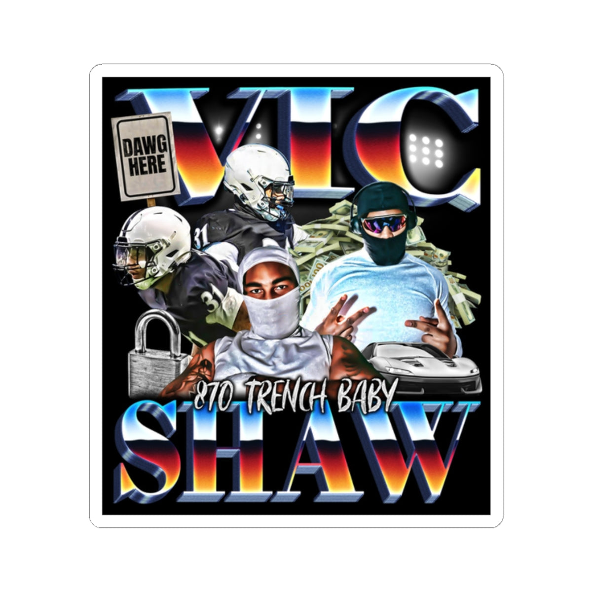 Vic Shaw Sticker