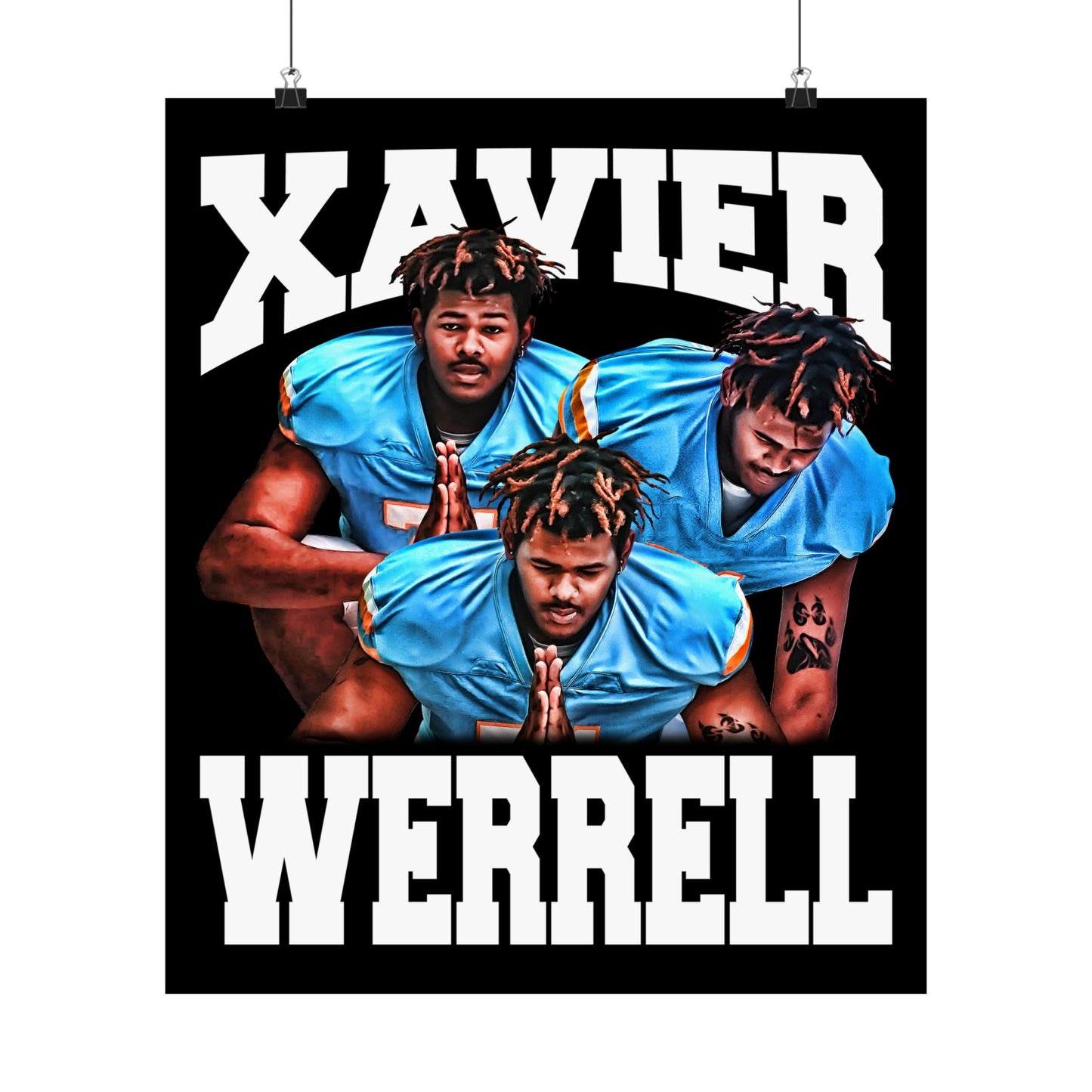 Xavier Werrell Poster