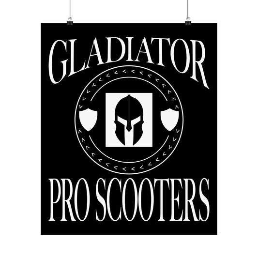 Gladiator Pro Scooters Poster